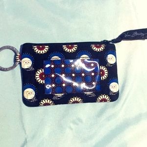 Vera Bradley Owl ID Badge/Coin Purse